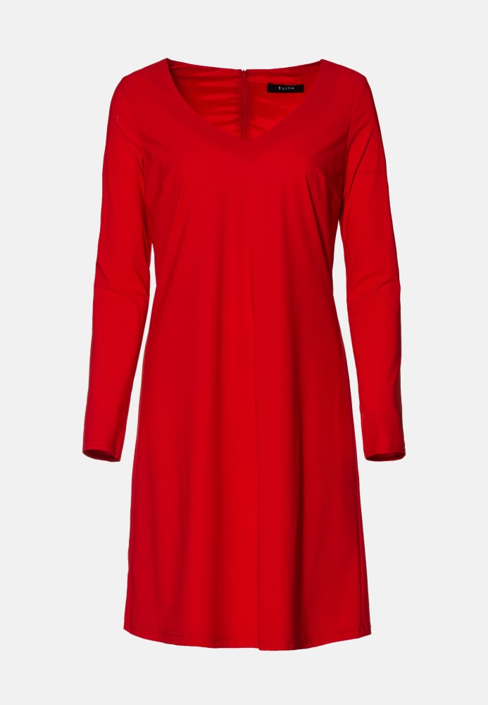 Kleid kurz red - Stretch